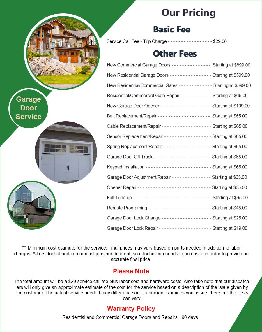 Quality Garage Door South Rockwood, MI 734-422-3559